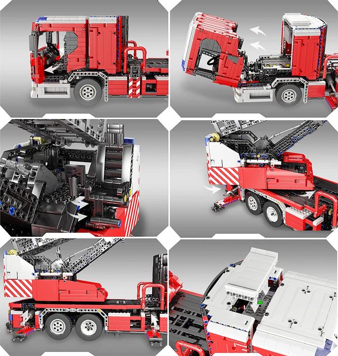 Actual product image Mould King Fire engine