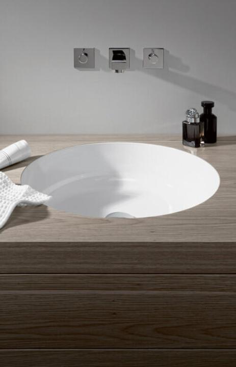 Image du produit Alape Cuvette de fond d' UB.KE400, ronde Ø 39,4cm, 3225504000, blanche (570 mm, 570 mm)
