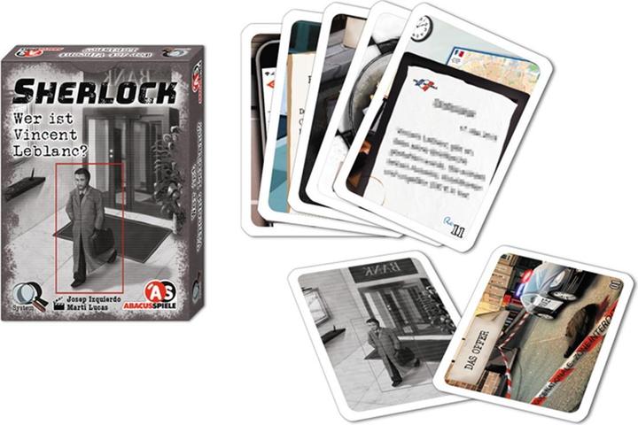 Actual product image Abacus Sherlock - Who is Vincent Leblanc (German)