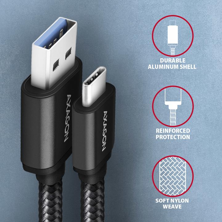 Immagine prodotto Axagon USB C – USB A (1.50 m, USB 3.2 Gen 1)