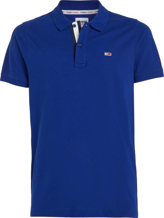Image du produit Tommy Hilfiger TJM Slim Placket Polo Heren - Blauw - Maat S (S)