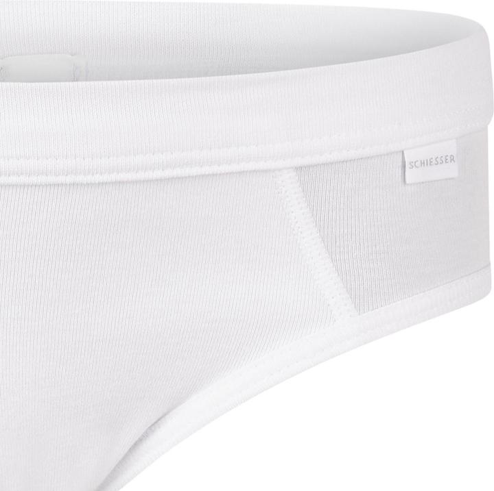 Immagine prodotto Schiesser Confezione da 4 slip sportivi da bambino in cotone organico a coste sottili (128, confezione da 4)