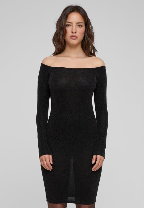 Immagine prodotto Urban Classics Vestito donna off shoulder a maniche lunghe con glitter - 126795 (M)