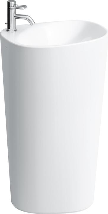 Produktbild Laufen Palomba Freistehender Waschtisch mit integrierter Säule, ohne Hahnloch, ohne Überlauf, 520x (520 mm, 520 mm)