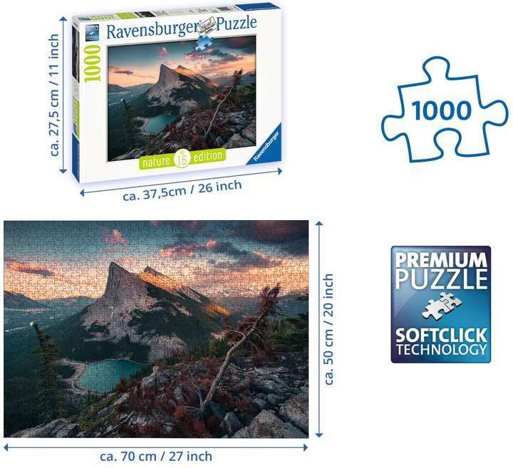 Produktbild Ravensburger Abends in den Rocky Mount (1000 Teile)