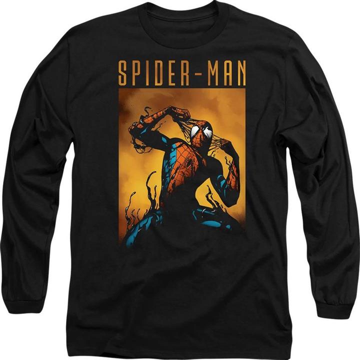 Actual product image Spiderman Unisex Adult Creeping Venom T-Shirt (XL)