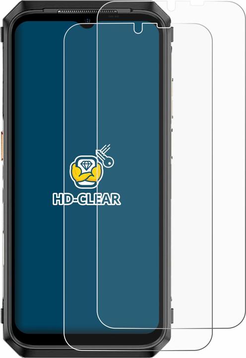 Productafbeelding BROTECT Schermbeschermer Clear (2 Stuk, Ulefone Power Armor 18T)