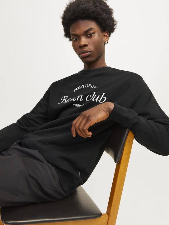 Actual product image Jack & Jones Printed sweatshirt with round neck Sweatshirt with round neck (L)