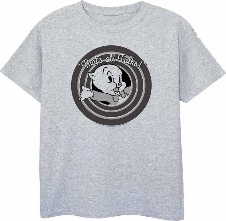 Produktbild Looney Tunes Jungen Das ist alles Leute Schweinchen TShirt (128)
