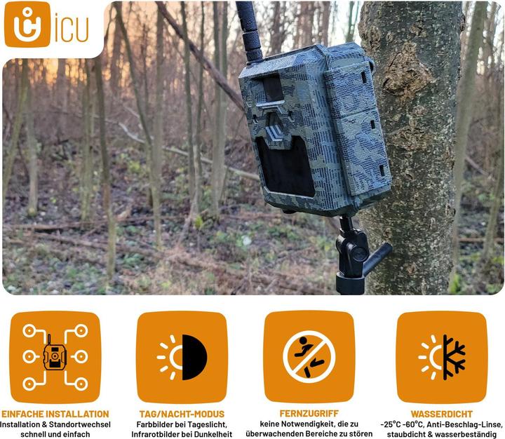 Image du produit ICUserver Clom Cam 5 Caméra de chasse