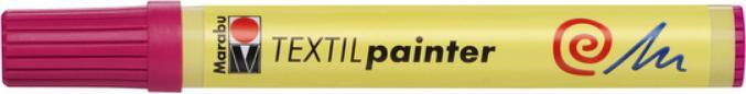 Actual product image Marabu Textile marker "Textil Painter", raspberry (Raspberry, 4 mm, 1 x)