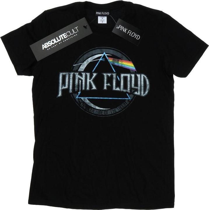 Pink Floyd Dark Side Of The Moon Circular Logo TShirt Jungen
