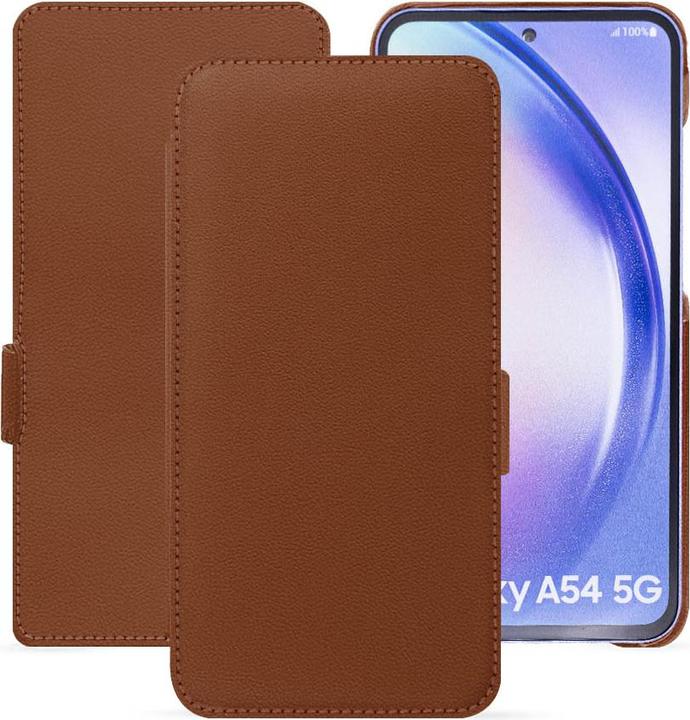 Actual product image Noreve Horizontal leather flap shell (Samsung Galaxy A54 5G)