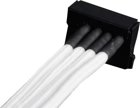 Produktbild Silverstone ATX Extension 4-4(SATA)Pin weiss
