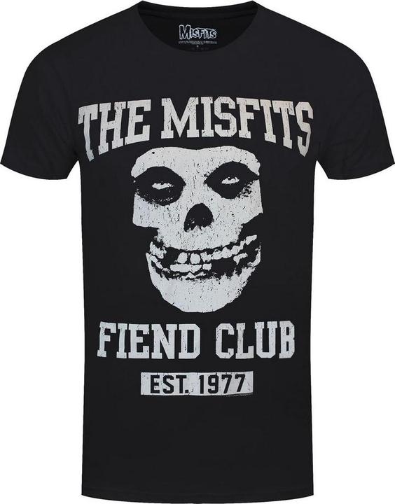 Actual product image Misfits Unisex Adult Fiend Club Cotton T-Shirt (M)