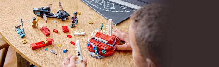 Actual product image LEGO King Namor's Throne Room (76213, LEGO Marvel)