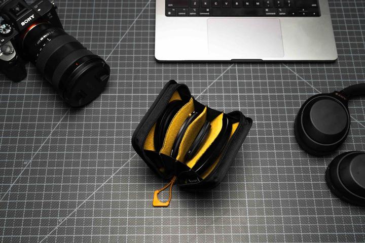 Actual product image Wandrd Lens Filter Case, Dallol Yellow (0.65 l)