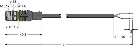 Actual product image Turck Connection cable (10 m)