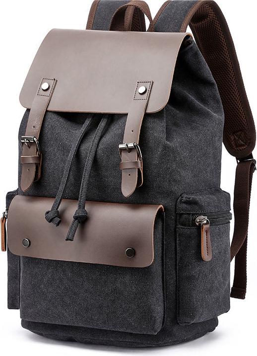 Only-Bags.Store Trendy Retro Canvas Computer Bag Backpack, Student School Bag, Retro Casual Backpack, Strong