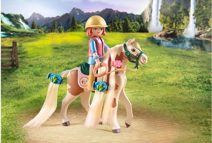 Produktbild Playmobil Ellie & Pferd mit Kreppeisen (71639, Playmobil Horses of Waterfall)
