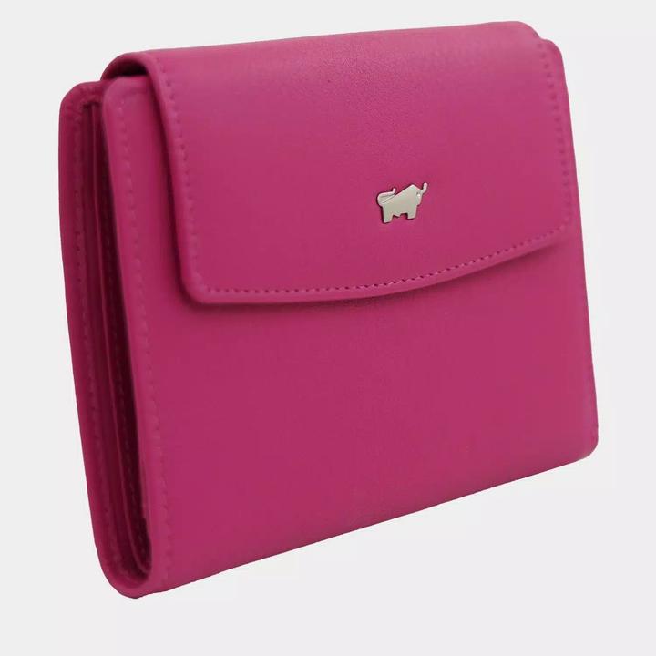 Actual product image Braun Büffel Joy wallet RFID protection leather 12 cm