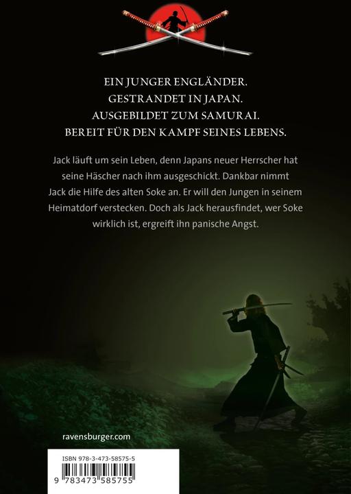 Actual product image Ravensburger Samurai, Band 4: Der Ring der Erde (German, Chris Bradford, 2020)