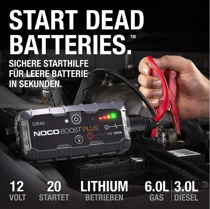 Image du produit Noco GB40 génie BOOST (1000 A, 2150 mAh)