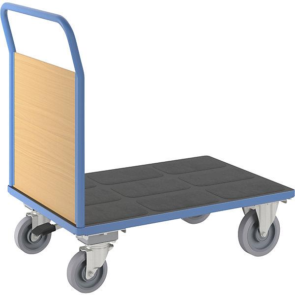 Immagine prodotto eurokraft pro Carrello a pianale con sponde in legno (500 kg)