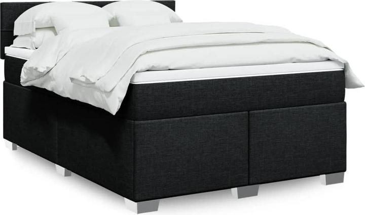 Image du produit VidaXL Bo x lit de saut avec matelas 160 x 200 cm Tissu (160 x 200 cm)