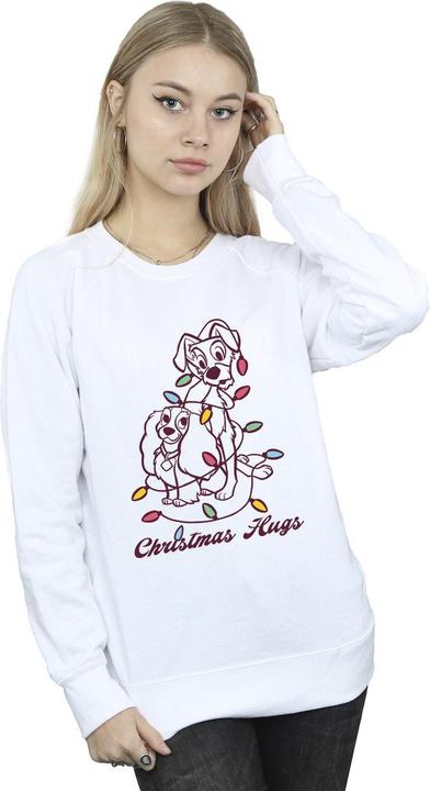 Produktbild Disney Lady And The Tramp Christmas Hugs Sweatshirt (XXL)