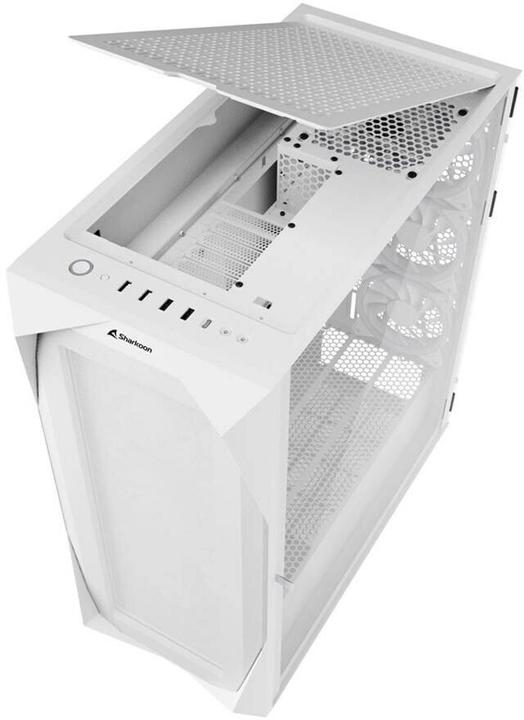 Produktbild Sharkoon REV300 RGB White (E-ATX, mATX, Mini-ITX, ATX)