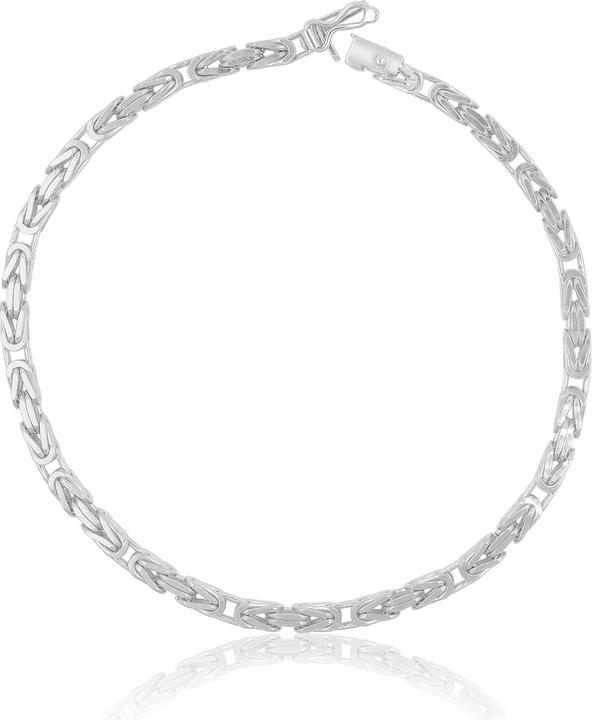 Produktbild Muau Königskette (19 cm, Weissgold)