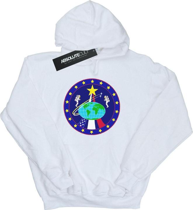 Immagine prodotto Nasa Classic Globe Astronauts Felpa con Cappuccio Uomo (XXL)