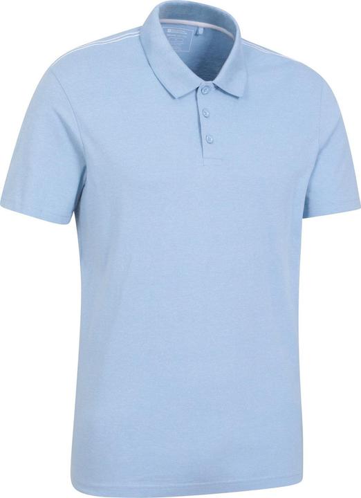 Actual product image Mountain Warehouse Mens Cordyline Textured Polo Shirt (XL)