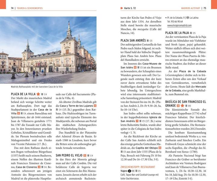 Image du produit on tour Reiseführer Madrid (Allemand, Robert Moeginger, 2019)