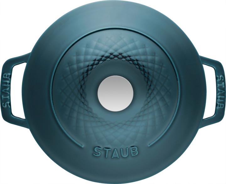 Produktbild Staub Twisted Cocotte (24 cm, Bräter + Schmortopf, Gusseisen)
