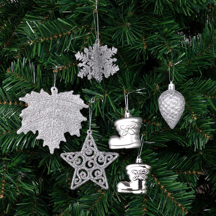 Produktbild Deuba Weihnachtsbaumkugeln (102 -teilig)