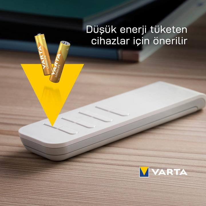 Productafbeelding Varta Longlife (4 Pcs., AAA, 1200 mAh)
