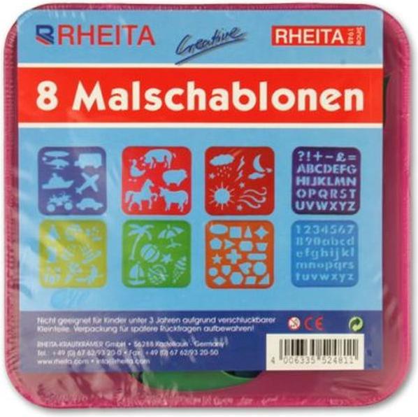 Actual product image Rheita Painting stencil set