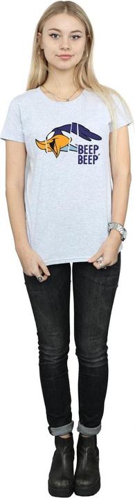 Actual product image Looney Tunes Womens/Ladies Beep Beep Road Runner Cotton T-Shirt (XL)