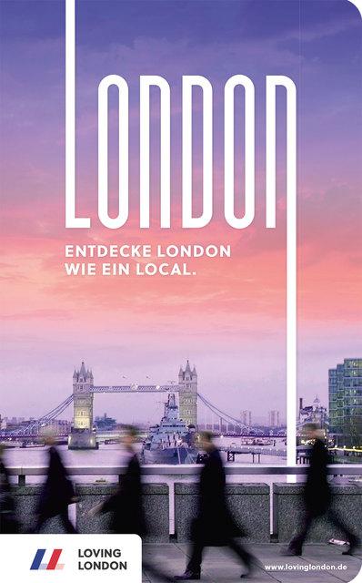 Actual product image London Reiseführer von Loving London (German, Silke Oberbeck, Yannic Stock, 2018)