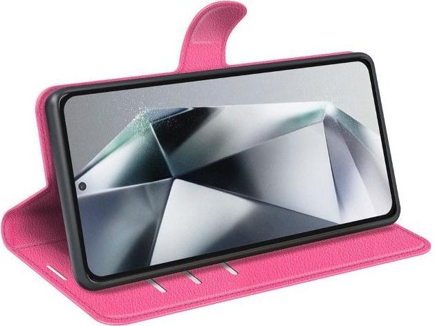 Produktbild MU Classic Litchi Leder Bookcover Series (Samsung Galaxy S25 Ultra)