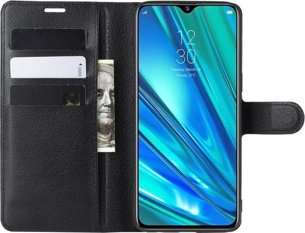 Image du produit MU Classic Série de couvertures de livres en cuir litchi (Realme 5 Pro)