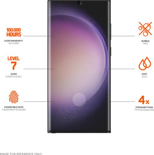 Produktbild Eiger Mountain Glass Ultra Edge (1 Stück, Samsung Galaxy S23 Ultra)