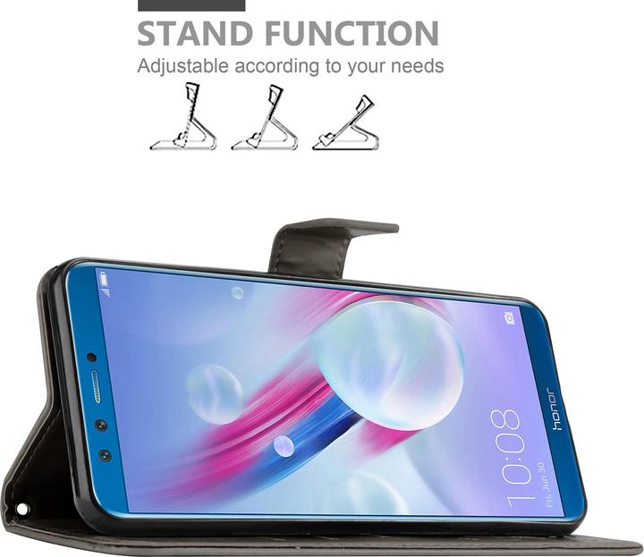 Image du produit Cadorabo Couverture du livre de fleurs (Honor 9 Lite)