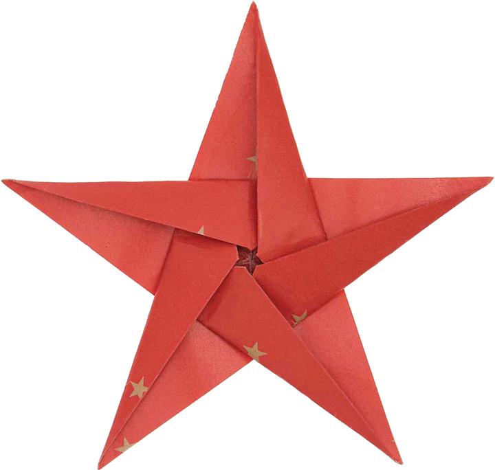 Actual product image Rico Design Leaflets "Gold Stars", 32 sheets (130 g/m², 32 x)