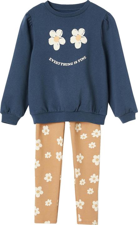 Produktbild Vertbaudet Mädchen Set: Sweatshirt & Leggings (146)