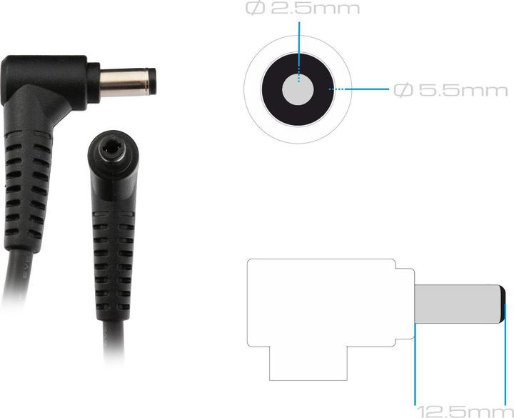 Actual product image Delta ADP-90DD B (90 W)