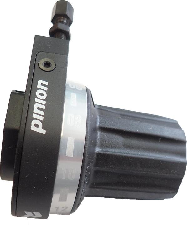Actual product image Pinion Twist grip shifter DS1.12 silver