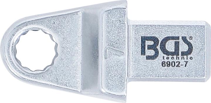 Produktbild BGS Einsteck-Ringschlüssel 7 mm Aufnahme 9 x 12 mm (7 mm)